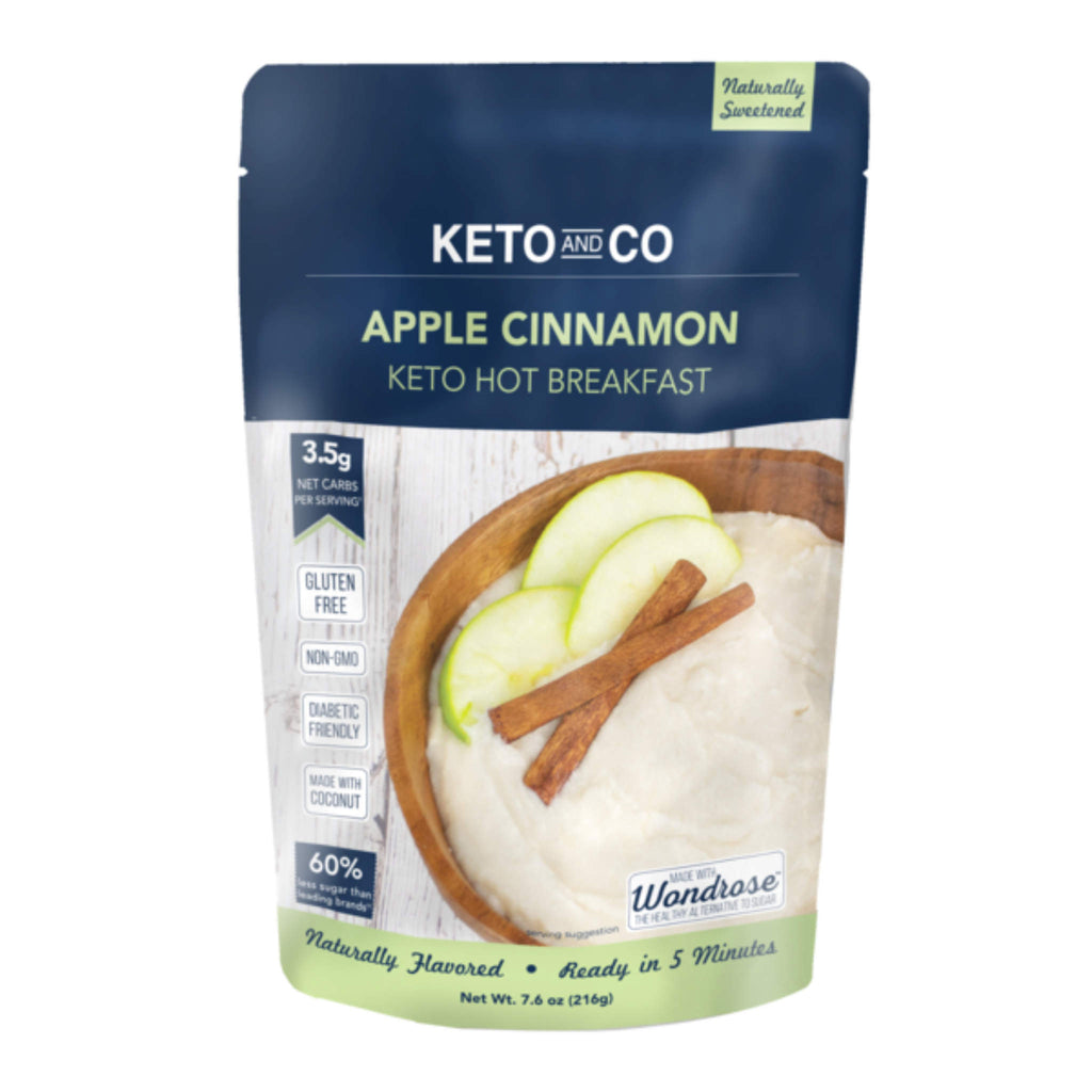 Keto & Co Apple Cinnamon Hot Breakfast Porridge (216g)