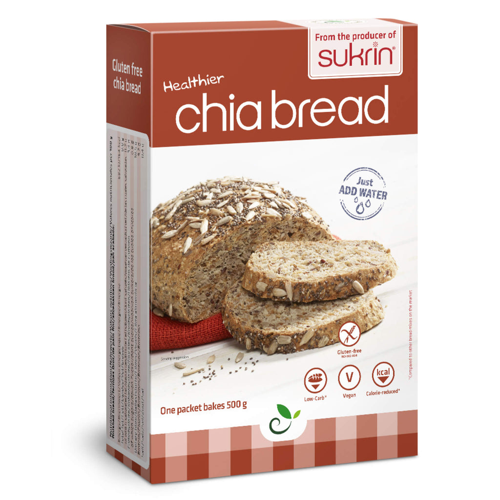 Sukrin Keto Gluten Free Chia Bread Mix (250g)