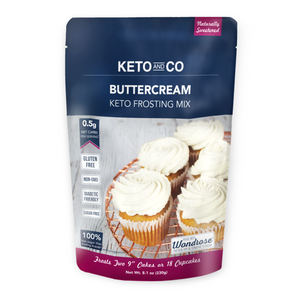 Keto & Co Frosting Mix for Cake Icing (230g)