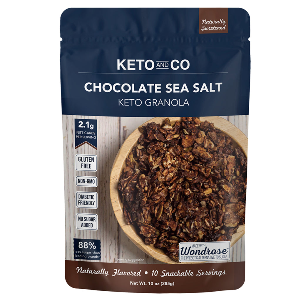 Keto & Co Chocolate Sea Salt Granola (285g)