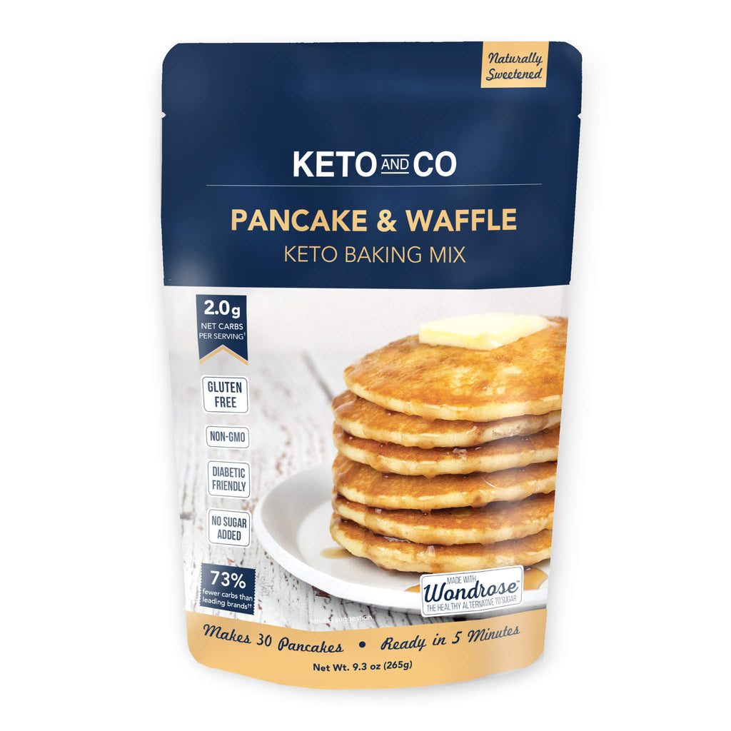 Keto & Co Pancake & Waffle Mix (265g)