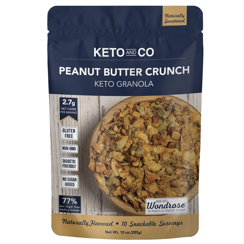 Keto & Co Peanut Butter Crunch Granola (285g)