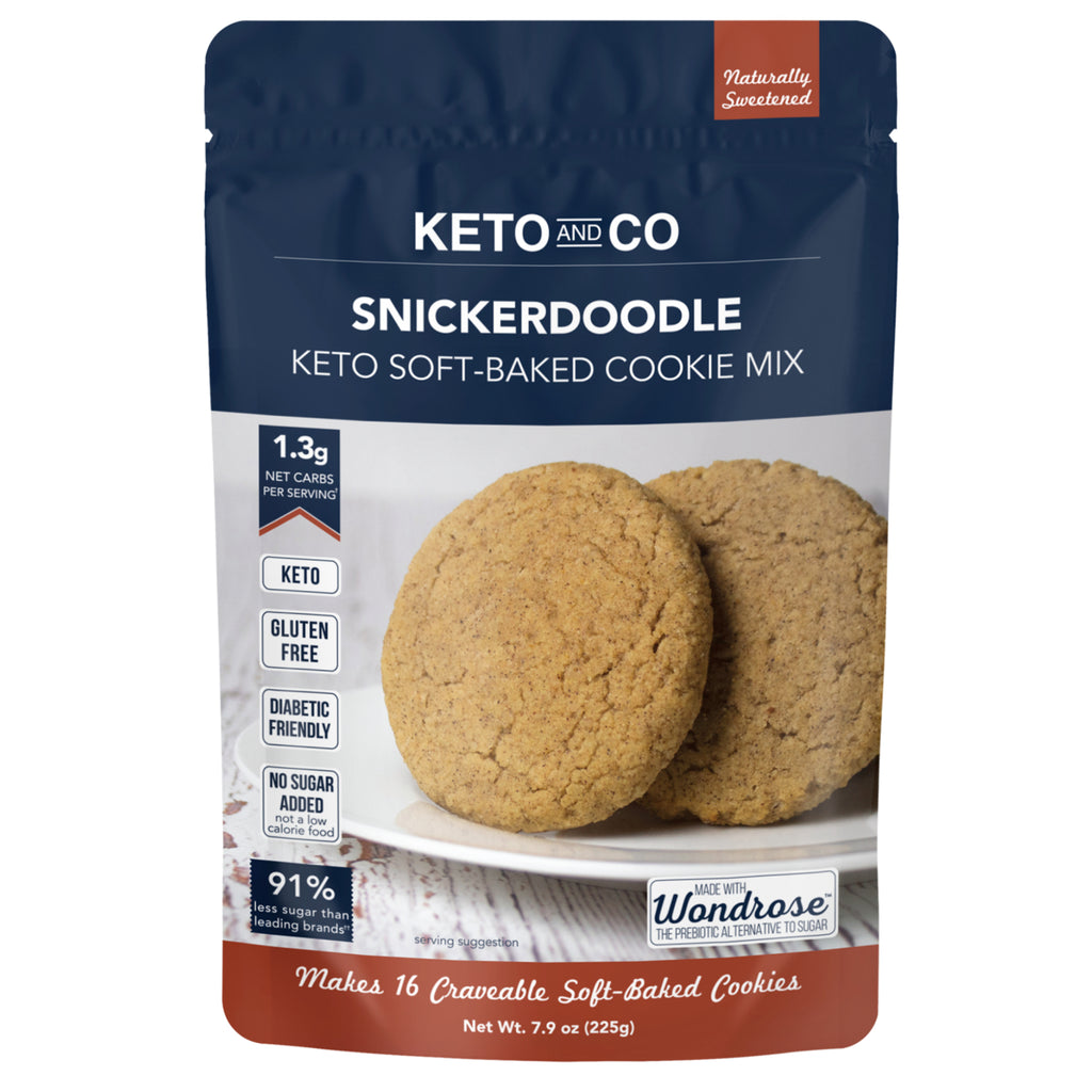 Keto & Co Snickerdoodle Soft Cookie Mix (225g)