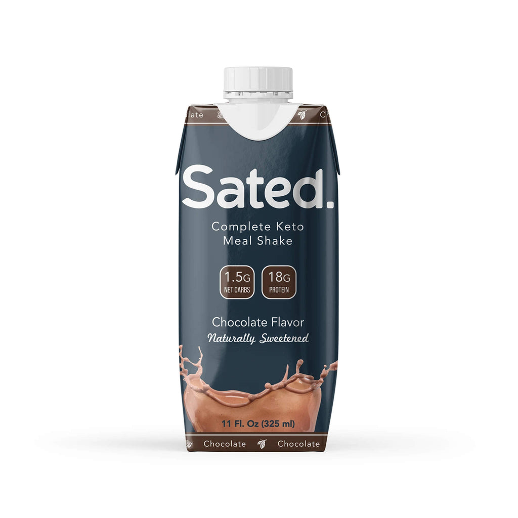 Sated Keto Meal Shake: Chocolate (325 mL)