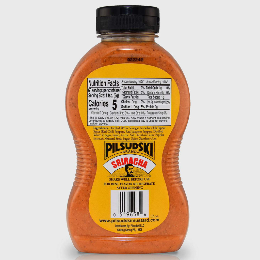 Pilsudski Sriracha Mustard (340g)