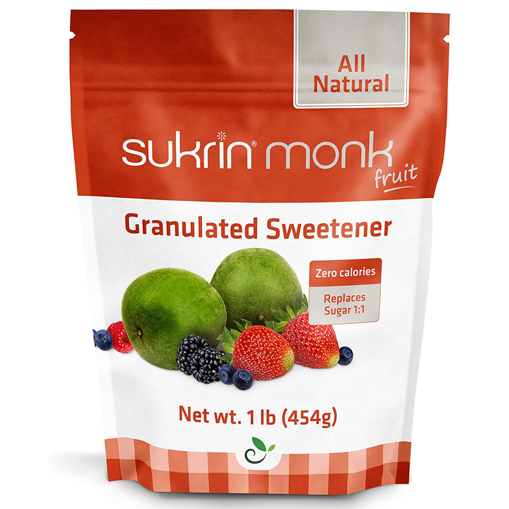 Sukrin Monk Fruit (Luo Han Guo) Sweetener (454g)