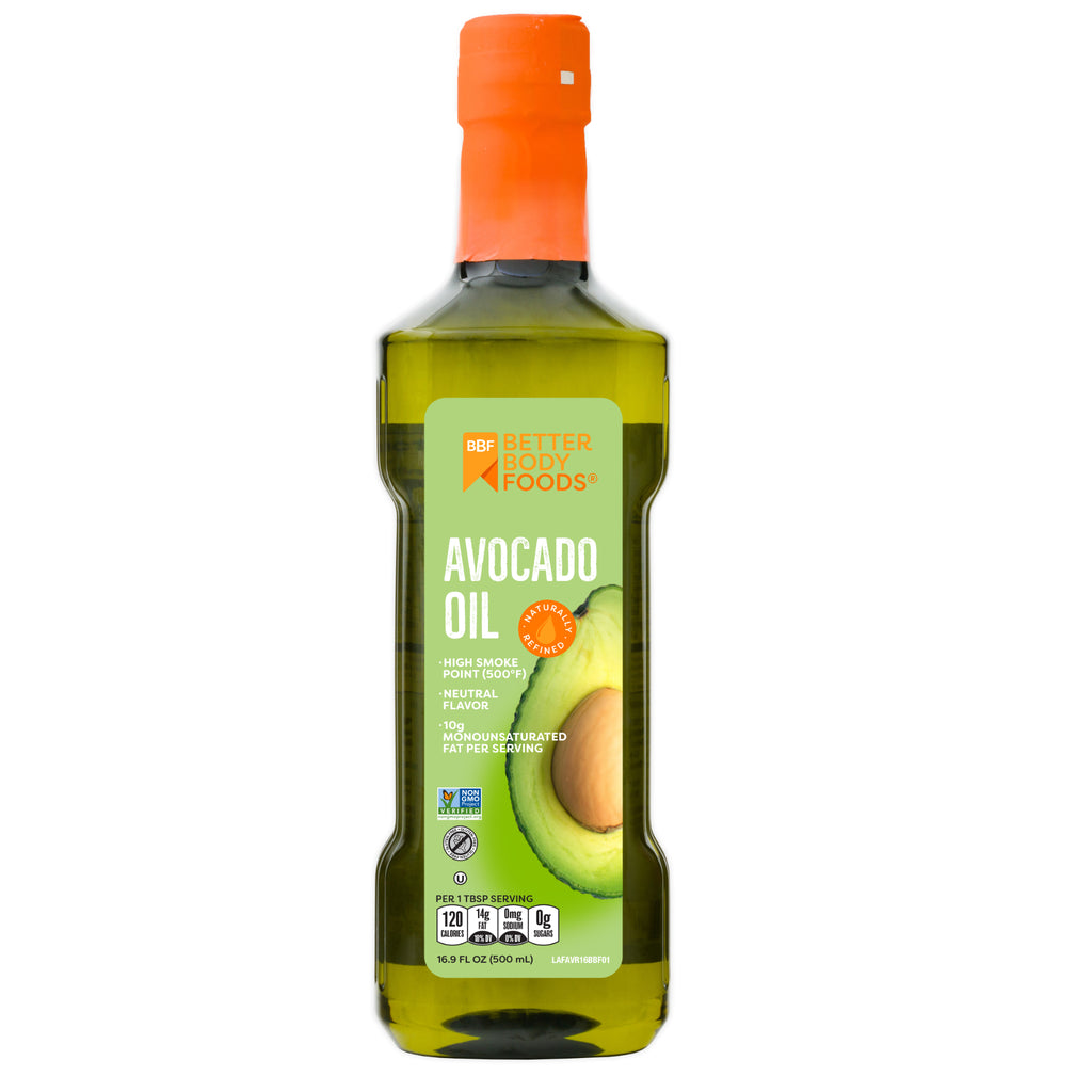 Better Body Foods Refined Avocado Oil (500mL)