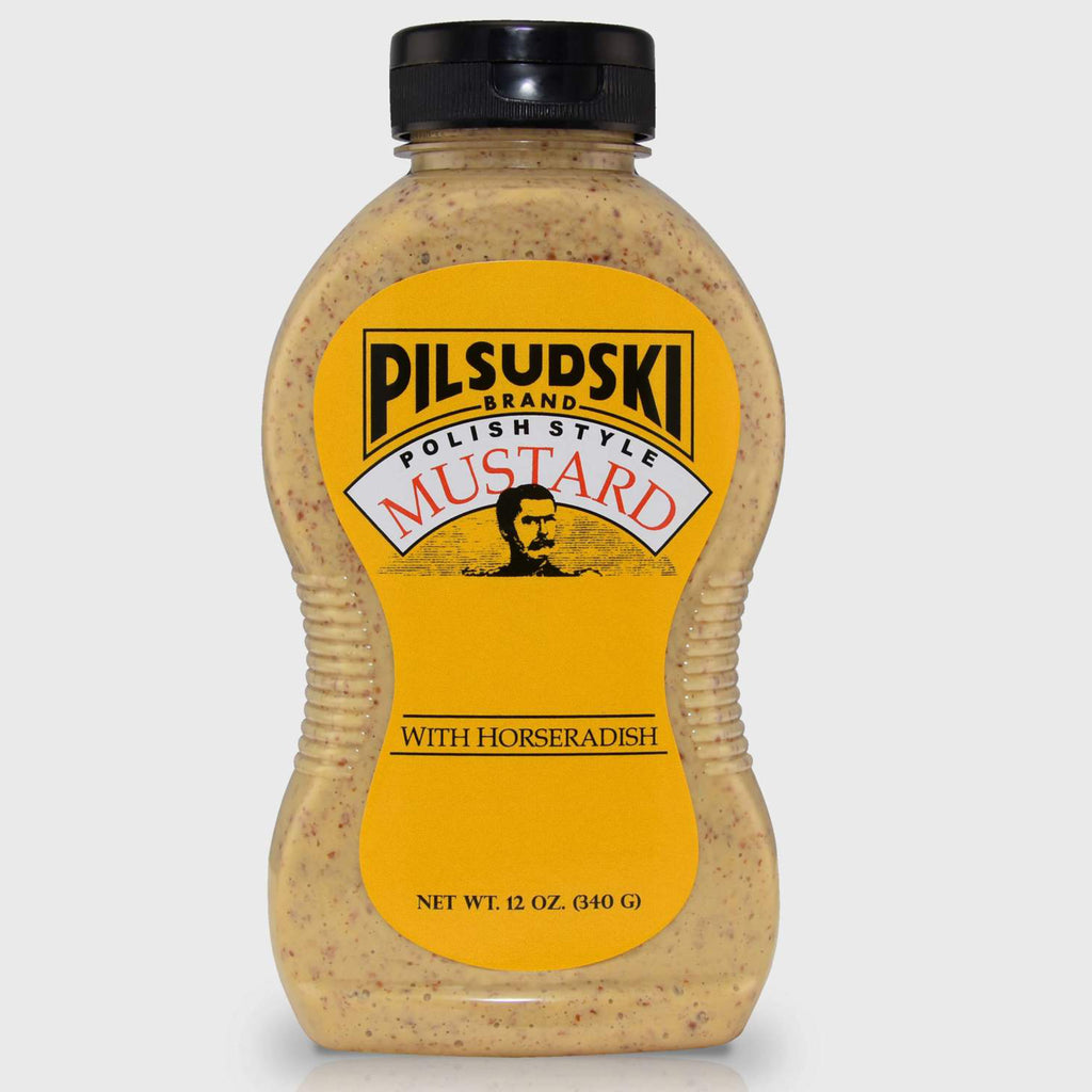 Pilsudski Polish Style Mustard with Horseradish (340g)
