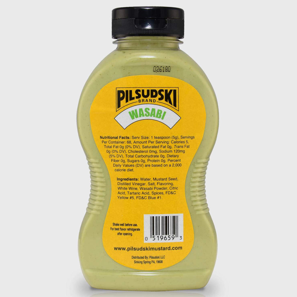 Pilsudski Wasabi Mustard (340g)